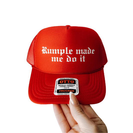 Rumple Made Me Do it Trucker Hat
