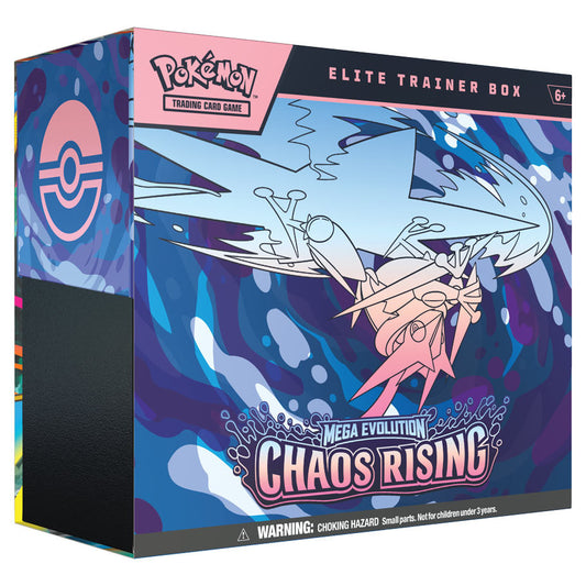 Chaos Rising Mega Evolution Elite Trainer Box Pokémon TCG