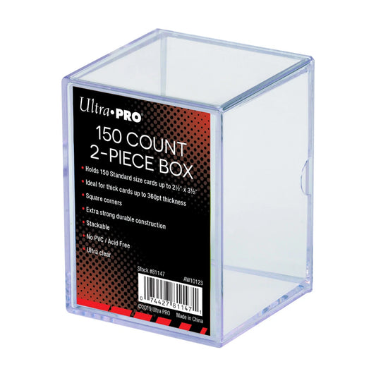 Ultra Pro Clear 2 Piece Storage Box